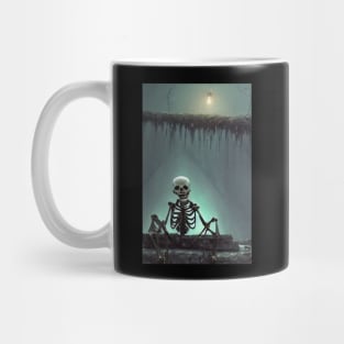 Skeleton Chained Mug